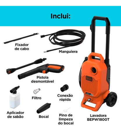 Lavadora Alta Pressão 1810psi 1500W