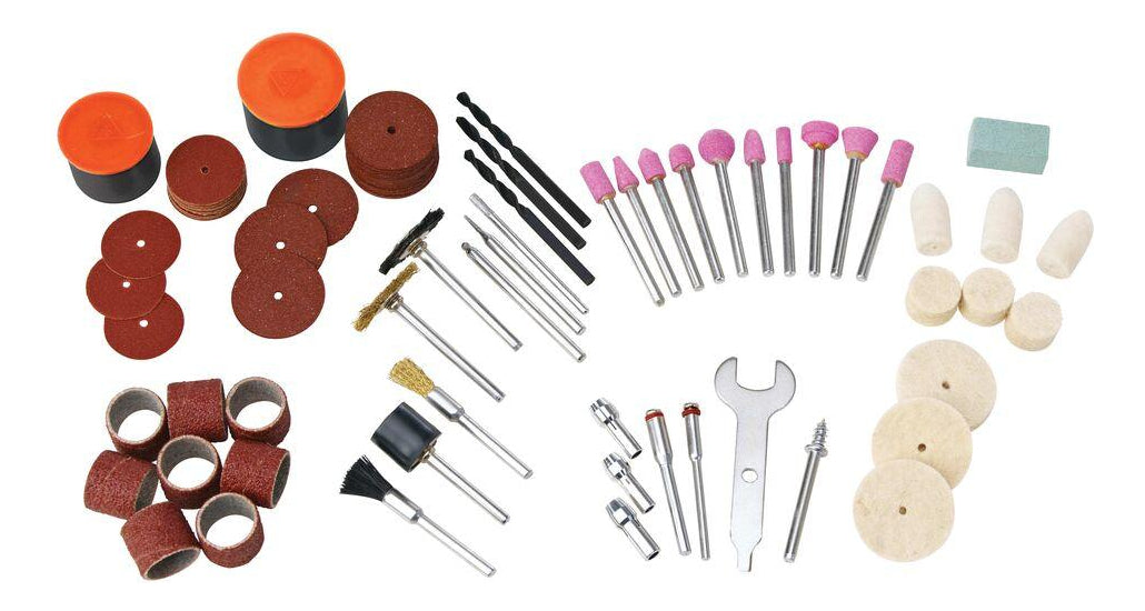Kit Micro Retifica ‎RT18KA Cortes e Desbastes + 113 Acessórios