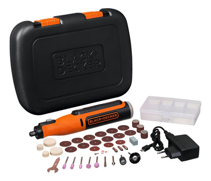 Micro Retífica a Bateria BCRT8K35 +35 Acessórios 180W