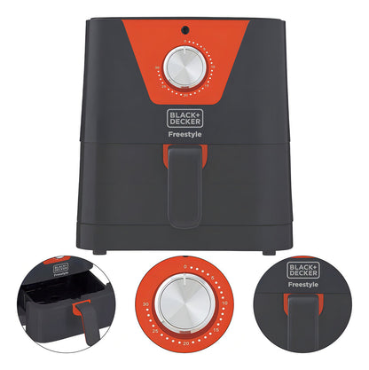 Fritadeira Elétrica Air Fryer Freestyle AFM2 1,5L - 700W